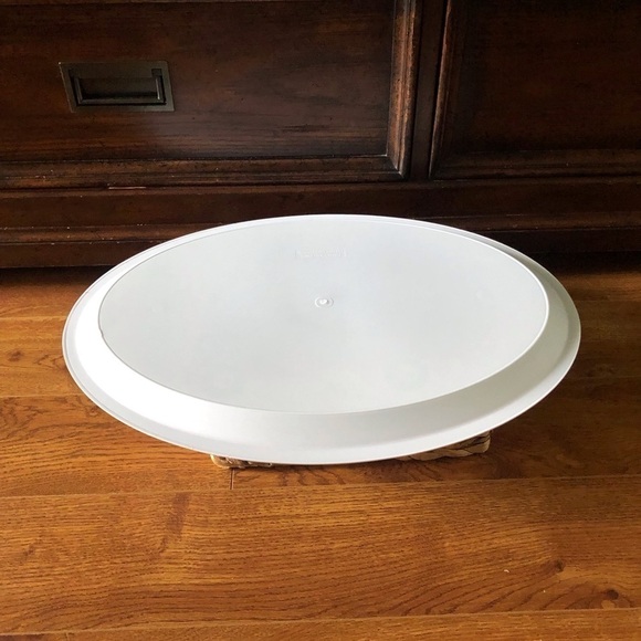 Merry Christmas Old truck & tree large Plastic cookie platter - Picture 3 of 4